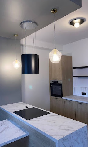 Éclairage de cuisine sur mesure
