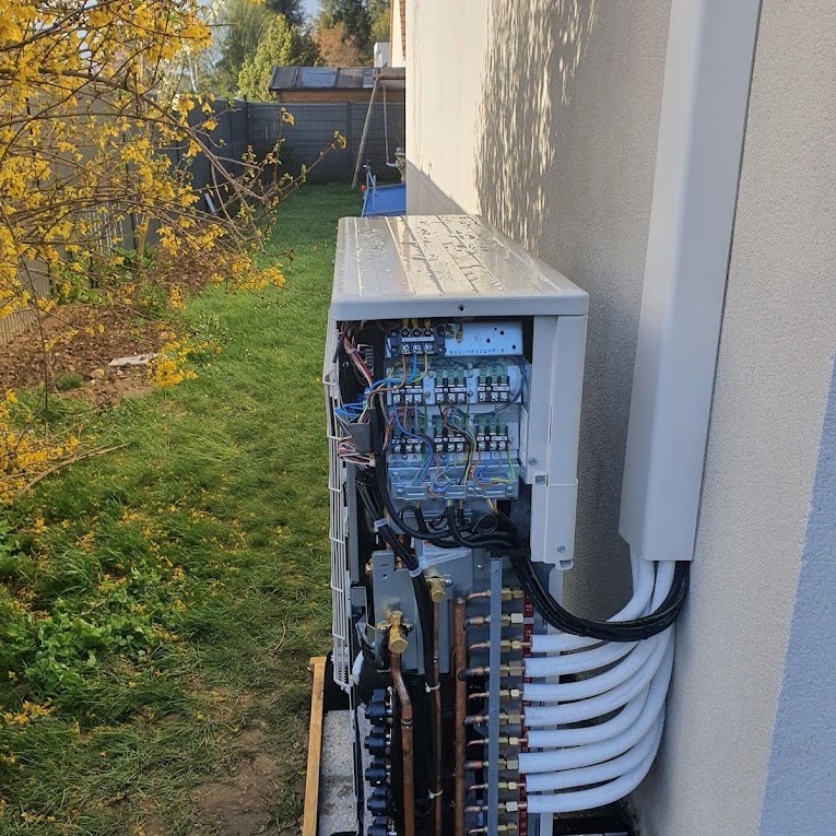 Installation d'une pompe à chaleur